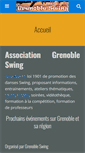 Mobile Screenshot of grenobleswing.com